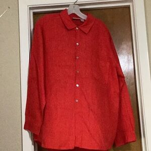 CHICO’S DESIGN Size 3, XL 16/18 Red